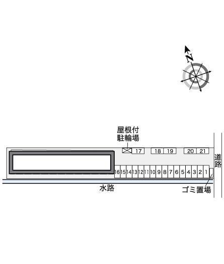 Ｌｉｔｏｒａｌｅ(27154)の駐車配置図