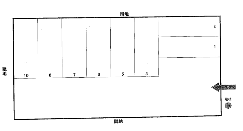 ５７５の駐車配置図