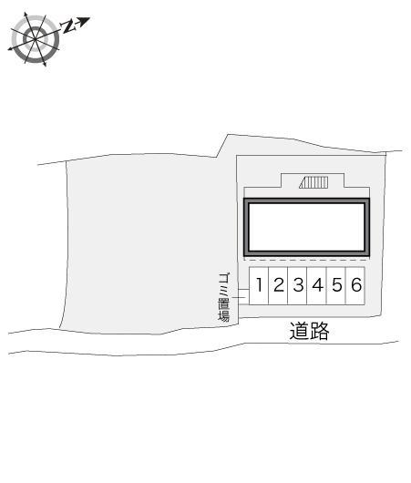 エスポワール(18595)の駐車配置図