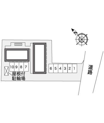 アネックス(36460)の駐車配置図