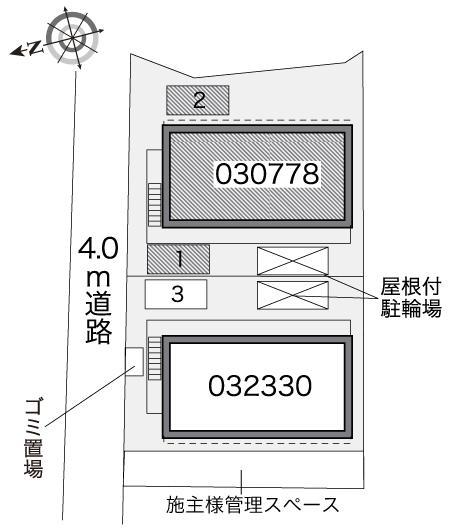 ＭＩＮＡＭＩ(30778)の駐車配置図