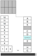 山口第一ハイツの駐車場