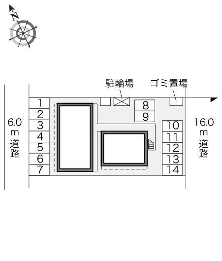 Ｆｏｒｔｕｎａｔｅ(22702)の駐車配置図