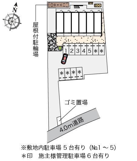 モーント　シャイン(53336)の駐車配置図
