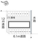 クラージュ富塚Ⅰ(13813)の駐車場