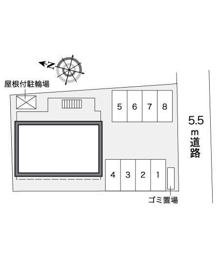 里風(39478)の駐車配置図