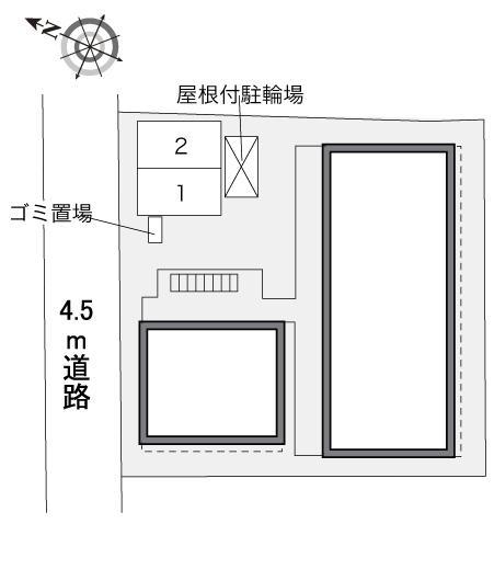 鳩ヶ谷本町Ⅱ(34863)の駐車配置図