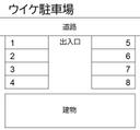 ウイケ駐車場の駐車場