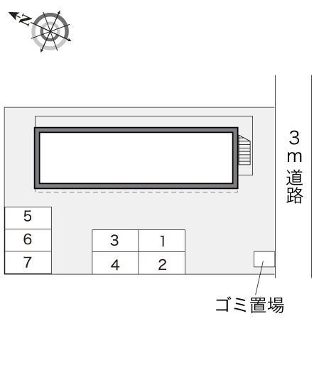 広瀬(20156)の駐車配置図