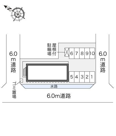 いずみ(23953)の駐車配置図