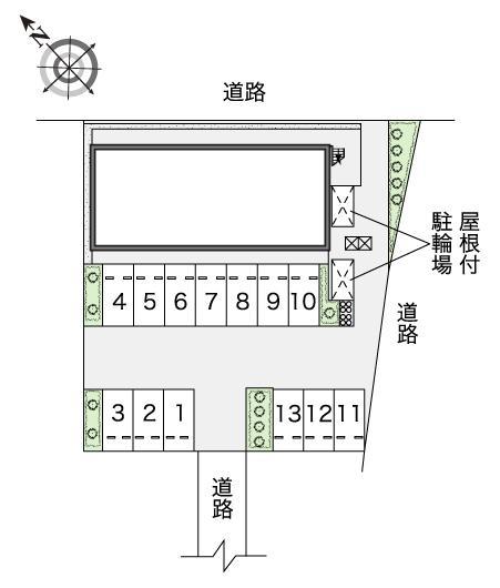 アゼリアアーク(45905)の駐車配置図