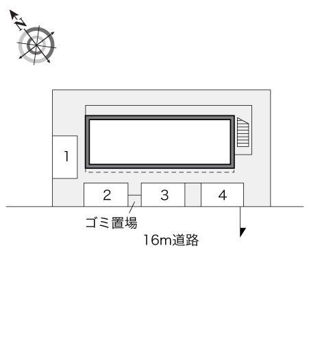 ＭＯＮＥ(16919)の駐車配置図