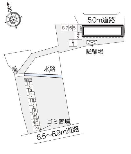 ＩＳＥＹＡ(17090)の駐車配置図