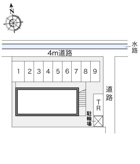 川島(12319)の駐車配置図