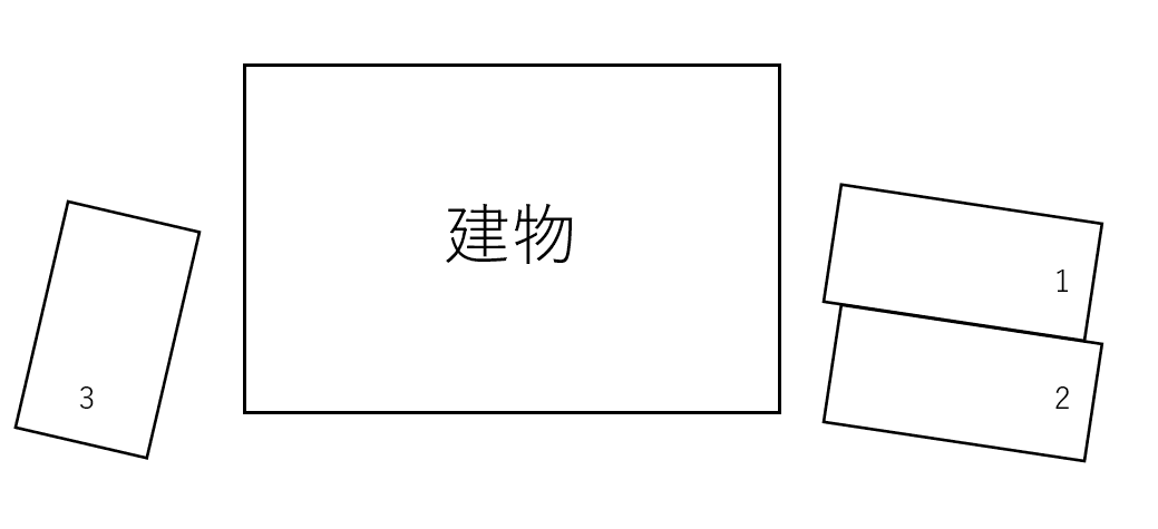 グローリーの駐車配置図