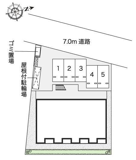 パインヒルⅢ(52262)の駐車配置図