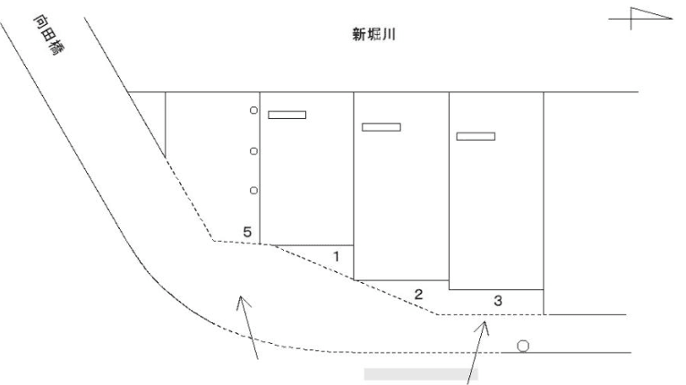 FK千代田4丁目駐車場の駐車配置図