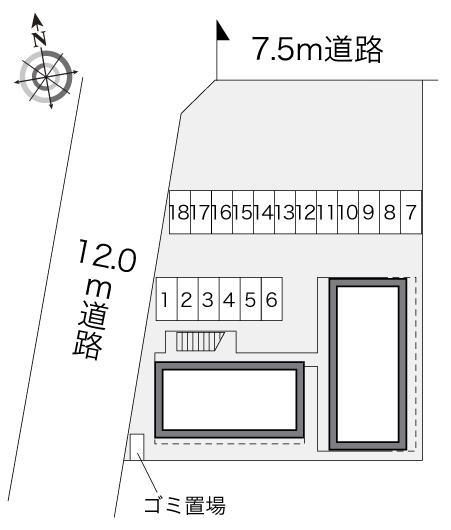 アマルフィ(19762)の駐車配置図