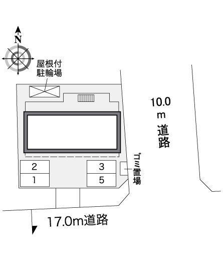 南荒子(30140)の駐車配置図