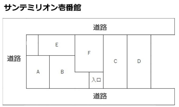 サンテミリオン壱番館の駐車配置図