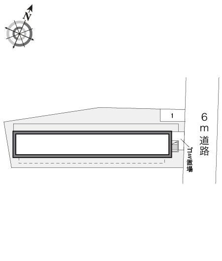 稲荷町(18560)の駐車配置図