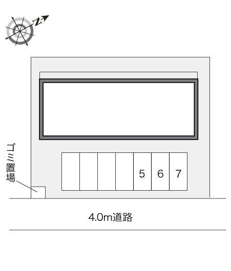 榊(23143)の駐車配置図