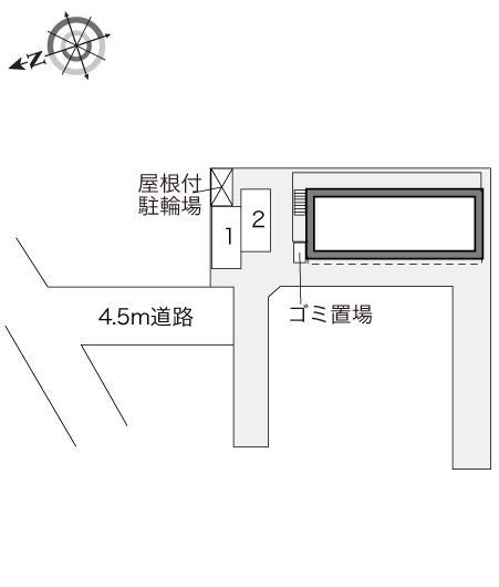 ワンズライフ(31335)の駐車配置図