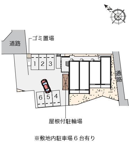 クレイノＥＸＩＶ　Ⅱ(58556)の駐車配置図