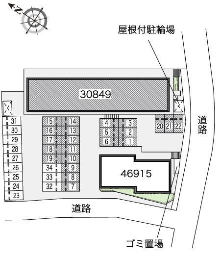 ベガ(30849)の駐車配置図