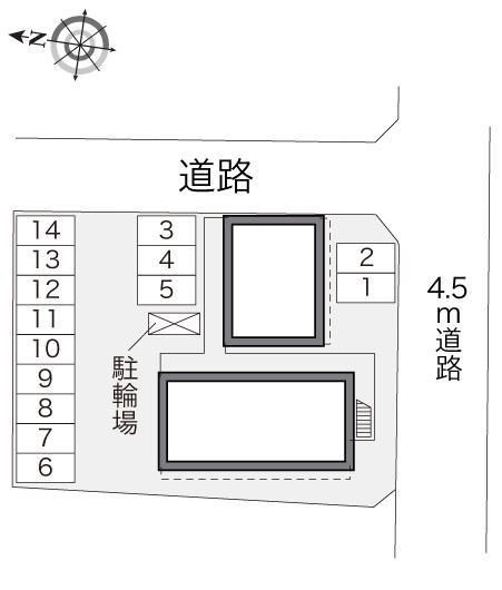 ヴィヴァルディ(24402)の駐車配置図