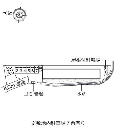 ショアーズⅠ(46339)の駐車配置図