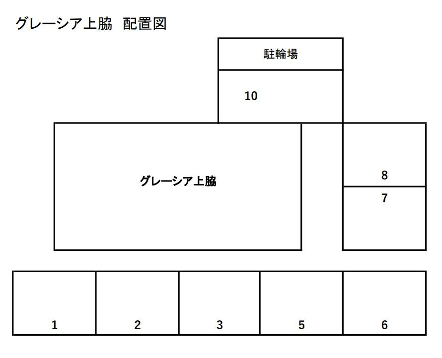 グレーシア上脇の駐車配置図