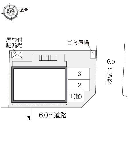 ビーンズＳＫ(31769)の駐車配置図