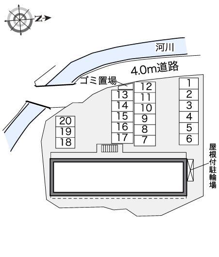 二瀬川(30623)の駐車配置図