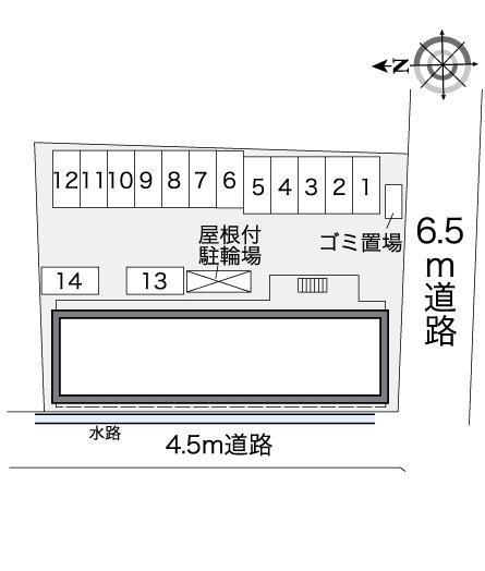マナ(26105)の駐車配置図