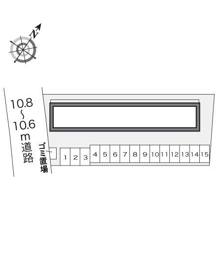 グーテ(22633)の駐車配置図