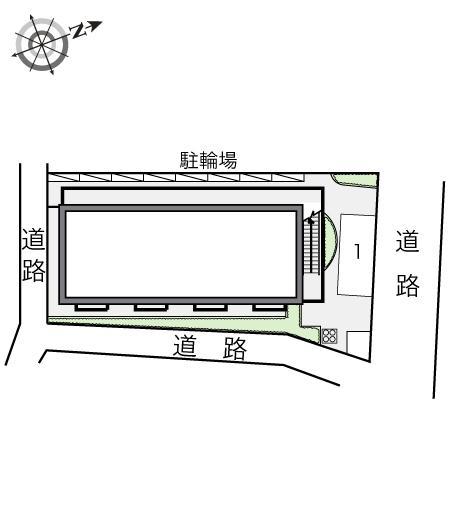 ＯＫＵＢＯ(14780)の駐車配置図