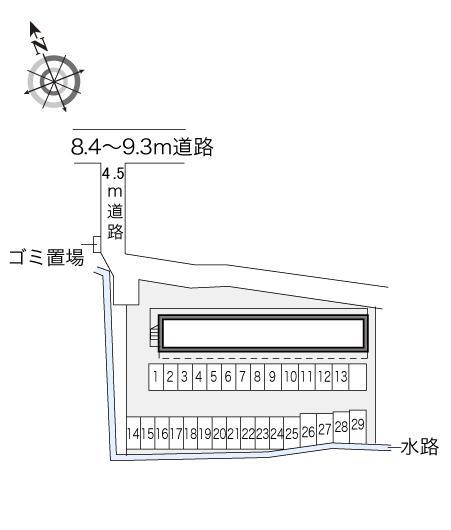 セント・ヴィラージュ(15982)の駐車配置図