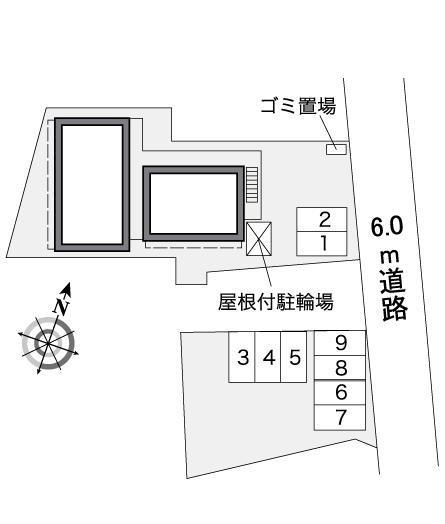 ハビビ(39227)の駐車配置図