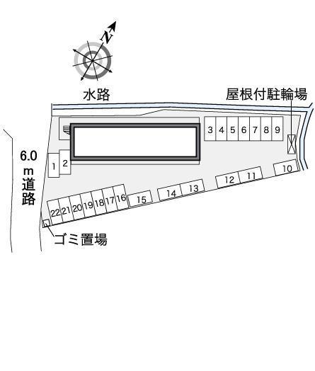 Ｋ＆Ｔ(35743)の駐車配置図