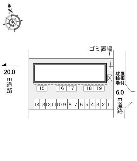 シンフォニー(29790)の駐車配置図