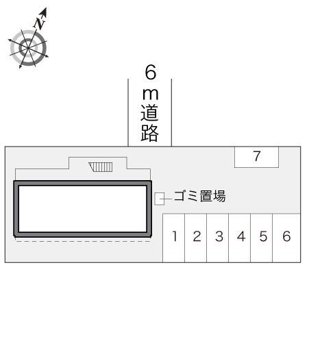 シュベリュール(14841)の駐車配置図