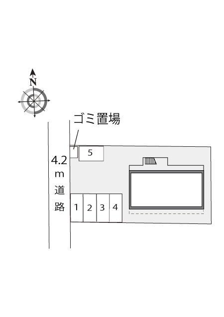 西之川(8553)の駐車配置図