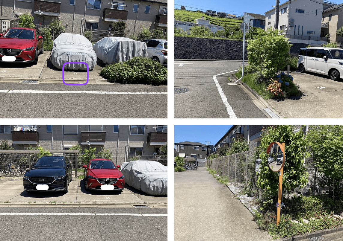 フォレストメゾン聖蹟駐車場の外観・駐車場イメージ2枚目