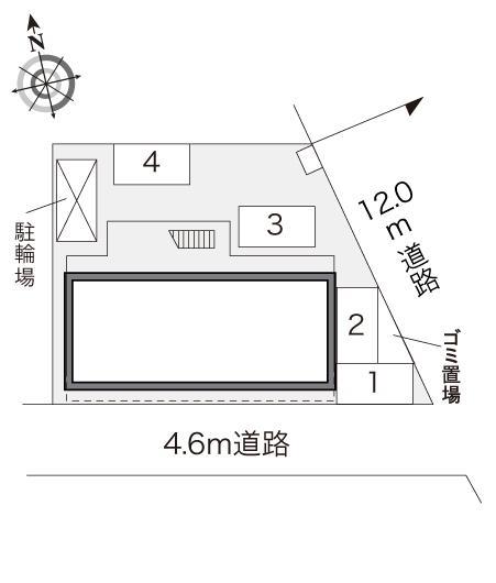 ウィング(22506)の駐車配置図