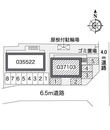 Ｌｉｎｄｅｎ(37103)の駐車配置図