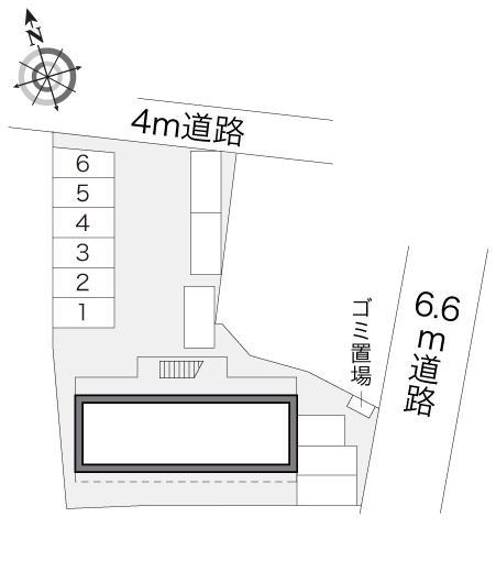アミニティ(14805)の駐車配置図