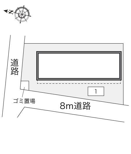シャルマン北越谷Ⅲ(10214)の駐車配置図