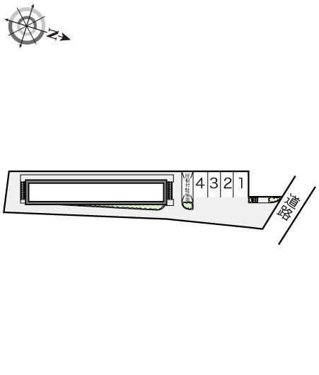 上野西(13976)の駐車配置図