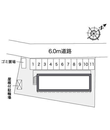 Ｔ＆Ｈ(25209)の駐車配置図
